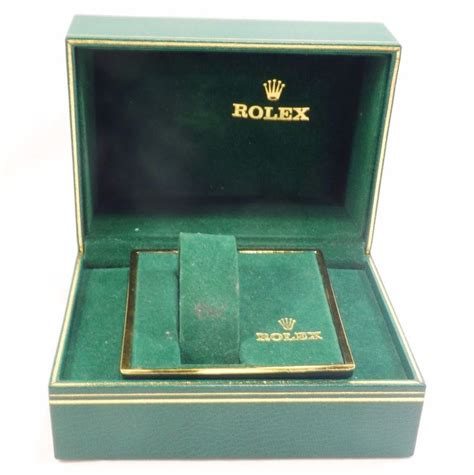 rolex green box|original Rolex box for sale.